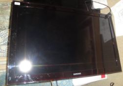 A Samsung HD television