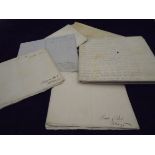 A collection of seven various 18th and 19th Century indentures dated 1799, 1819, 1816, 1868,