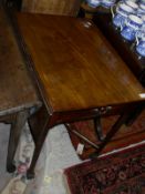 A 19th Century mahogany drop-leaf Pembroke table,
