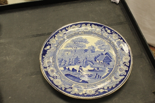 A Mason's ironstone Willow pattern slop pail, - Image 44 of 46