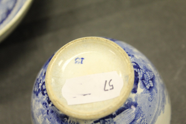 A Mason's ironstone Willow pattern slop pail, - Image 12 of 46