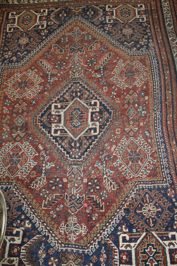 An Eastern rug,