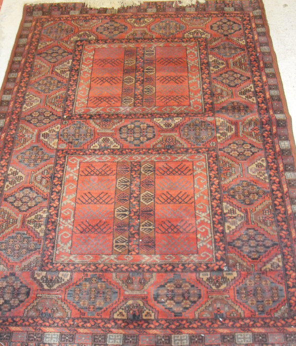 An Eastern rug,