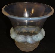 A René Lalique "Piriac Vase", no.