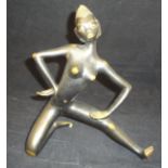 AFTER BARBEITOS, LISBOA "Art Deco figure of a nude on one knee,