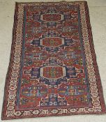 A fine Caucasian rug,