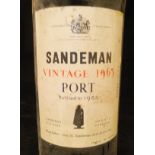 Sandeman Vintage Port 1963, bottled in 1965,