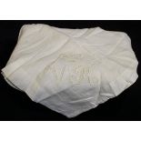 A fine lawn handkerchief once belonging to Queen Victoria,