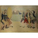 A folio of early 19th Century Political satirical cartoons on the subject of "The Reform Act" by H