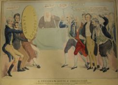 A folio of early 19th Century Political satirical cartoons on the subject of "The Reform Act" by H