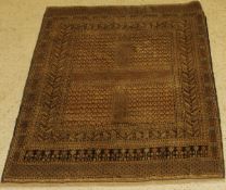A Hatchli Turkoman rug,