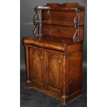 An early Victorian mahogany chiffonier,