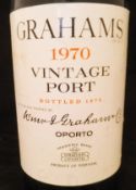 Grahams 1970 vintage port,