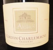 Corton Charlemagne Grand Cru Domaine D'Ardhuy 2009,