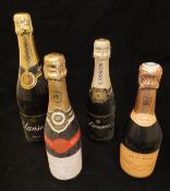 A collection of various champagnes including Laurent Perrier vintage 1985 75cl x 1,