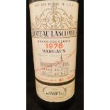 Chateau-Lascombes Grande Cru Classe Margaux 1978 75cl