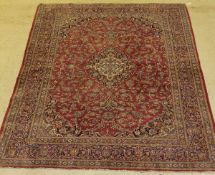 A fine Kashan carpet,