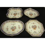 A 19th Century Chinese famille rose dessert service,