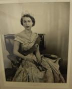 AFTER DOROTHY WILDING (1893-1976) "Queen Elizabeth II", a photographic portrait study,