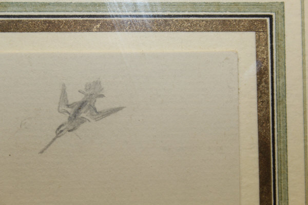 ARCHIBALD THORBURN (1860-1935) "Snipe amongst Reeds, another coming in", pencil, - Image 4 of 20