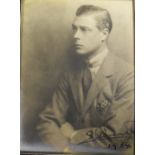 HUGH CECIL (1892-1939) bromide print, photographic portrait of Edward, Prince of Wales,