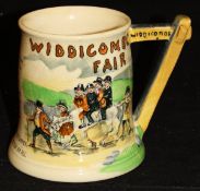 A Fieldings' Crown Devon "Widdicombe Fair" musical jug