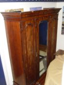 A Victorian wardrobe compactum,