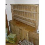 A pine dresser,