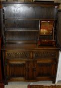 A modern oak dresser,