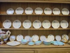 A Poole Pottery part dinner and tea service,