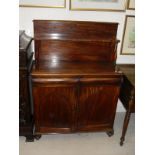 A Victorian mahogany chiffonier,