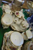 A collection of Royal Albert "Old Country Roses" part dinner and tea wares to include teapot,