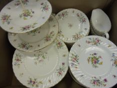 An extensive collection of Minton 'Marlow' part dinner and tea wares to include tureens,