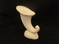 A Spode's Velamour cornucopia vase