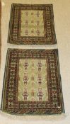 A pair of Persian rugs,