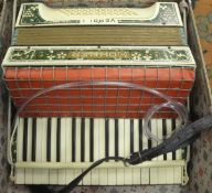 A Hohner Verdi I piano accordion