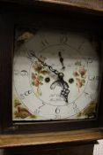 A 19th Century oak cased long case clock,