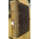 A Victorian photograph album containing various photographs CONDITION REPORTS There