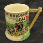 A Fieldings' Crown Devon "Widdicombe Fair" musical jug