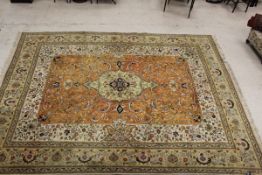 A Tabriz rug,