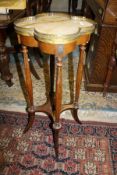 A Victorian occasional table,