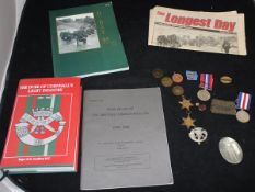 A collection of medals and ephemera relating to Private E Carter of The Duke of Cornwall's Light