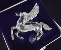 A Swarovski Annual Edition 1998 "Fabulous Creatures" The Pegasus figure,