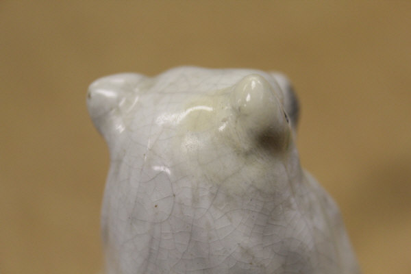 A Staffordshire flat back figure of a seated collie type dog with a cream coat, 15 cm high, - Image 15 of 16