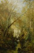 WILLIAM WIDGERY (1822-1893) "On the Lid" (Dartmoor),