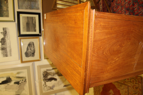 A circa 1900 satinwood cabinet, - Image 2 of 20