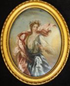 A FOLLOWER OF JEAN MARC NATTIER (1685-1766) "Lady as Euterpe",