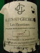 Nuits St Georges Le Fleurières Domaine Jean-Jacques Confuron 1993,