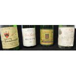 A collection of 14 bottles of various Alsace and German wines including Domaine Zind Humbrecht