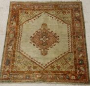 A Turkish style rug,